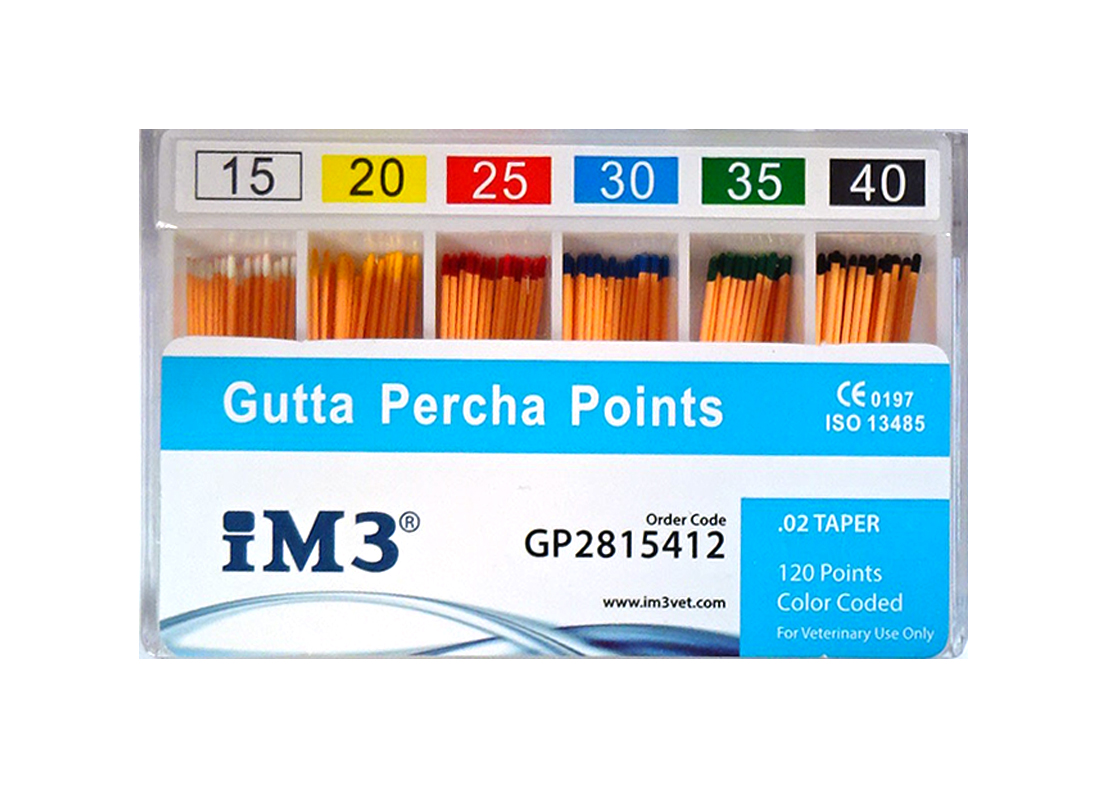Gutta Percha Points, ISO 15 40, iM3